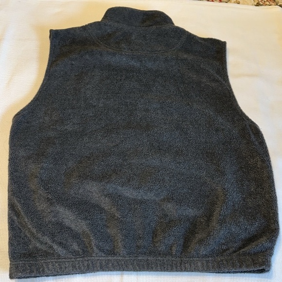 Sierra Pacific Pi Beta Phi Fleece Vest Size Medium Dark Gray - Picture 9 of 13